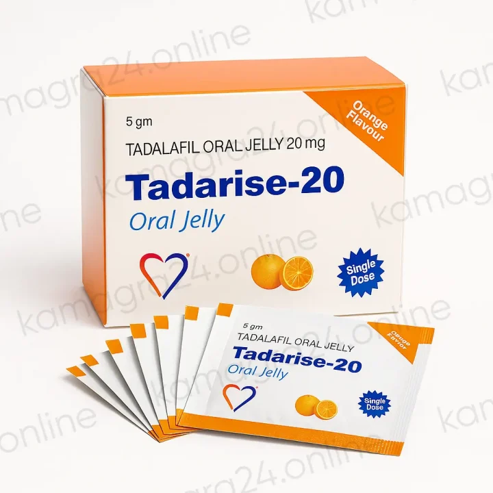 Tadarise 20 mg Oral Jelly