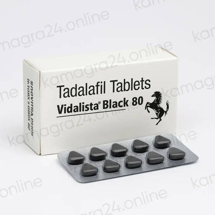 Vidalista Black 80 mg